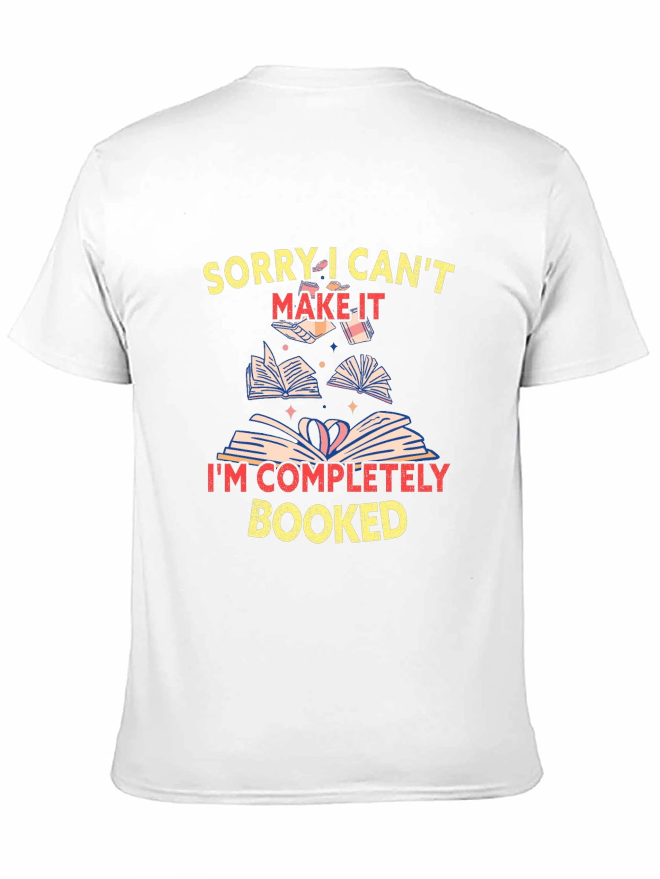 Booked Solid T-Shirt for Book Lovers