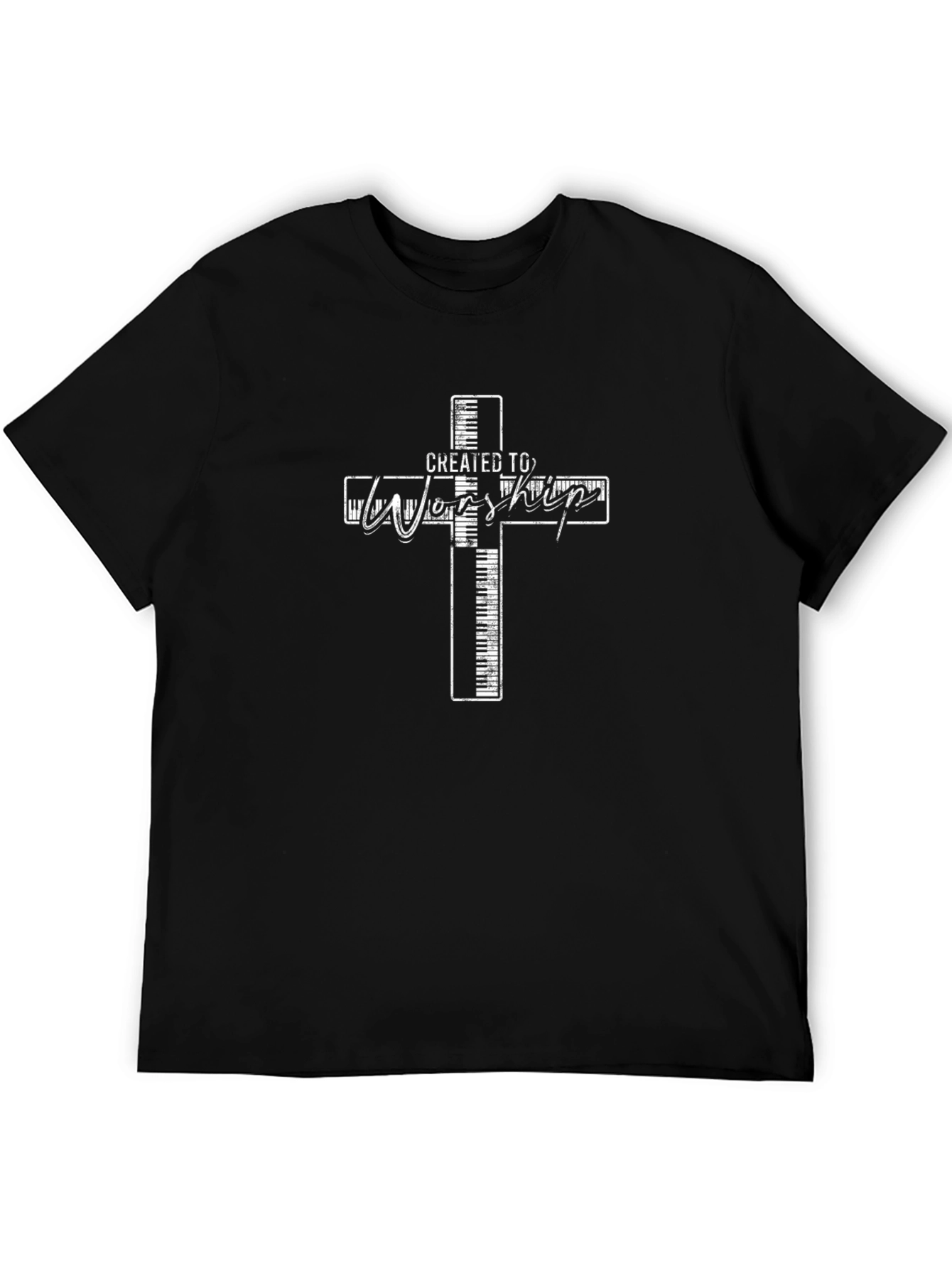 Created To Worship Cross Graphic Tee