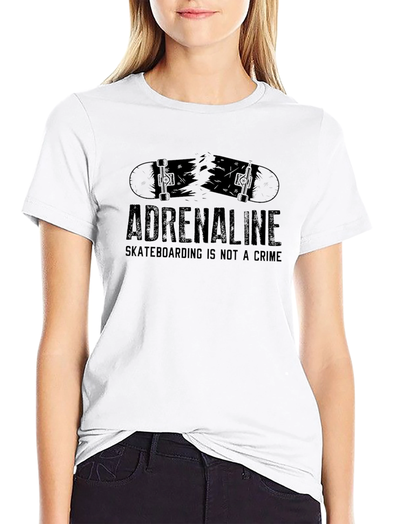 Adrenaline Skateboarding Graphic Tee