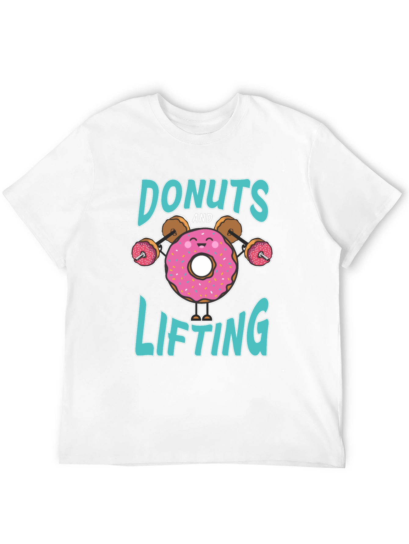 Donuts and Lifting Graphic Tee