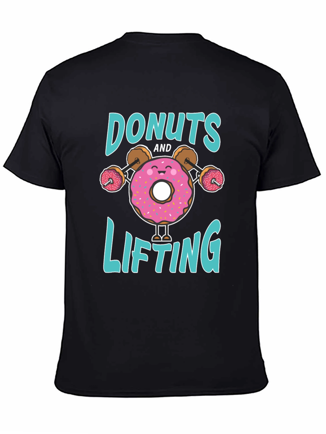 Donuts and Lifting Graphic Tee