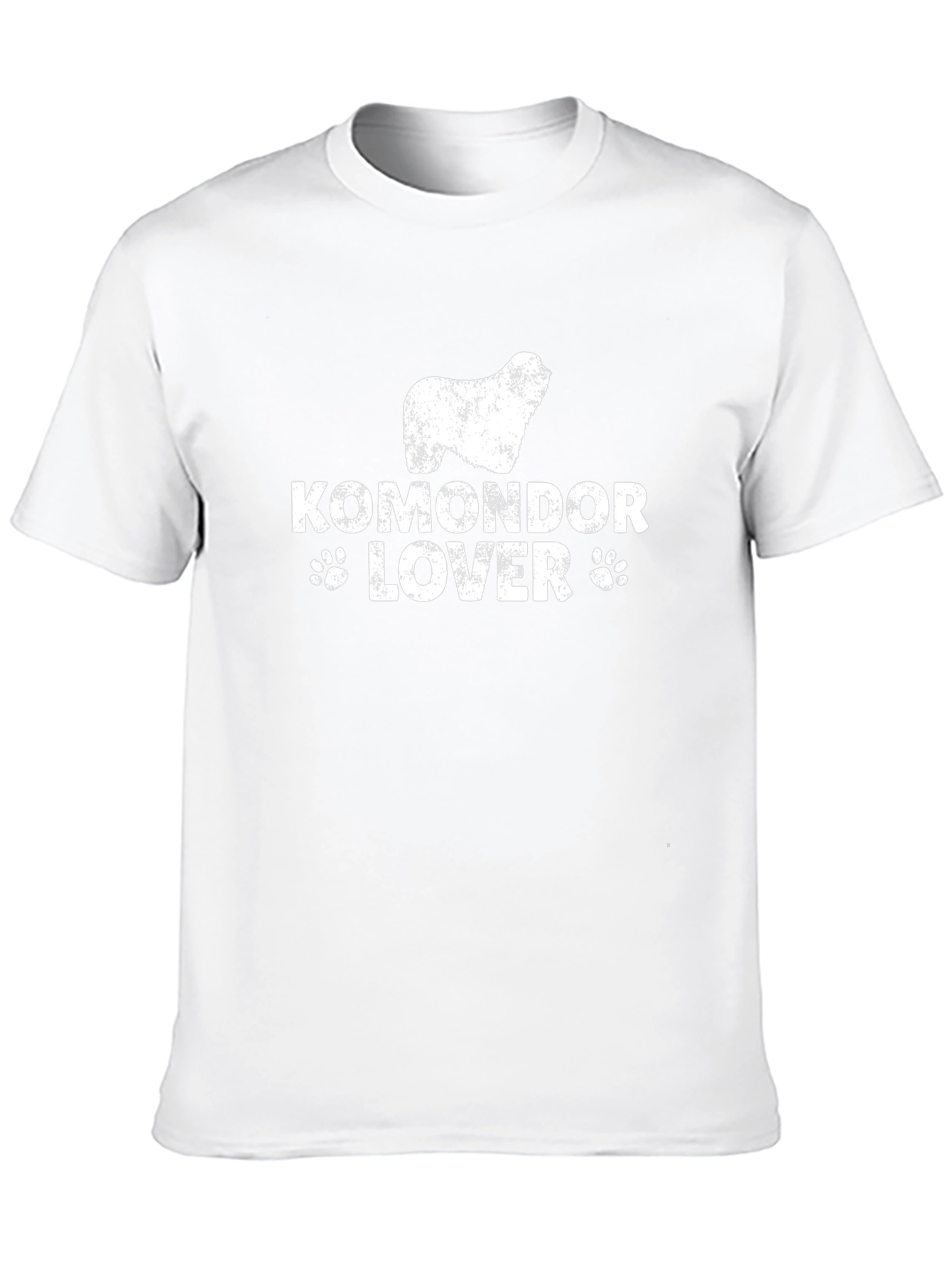 Komondor Lover Black T-Shirt
