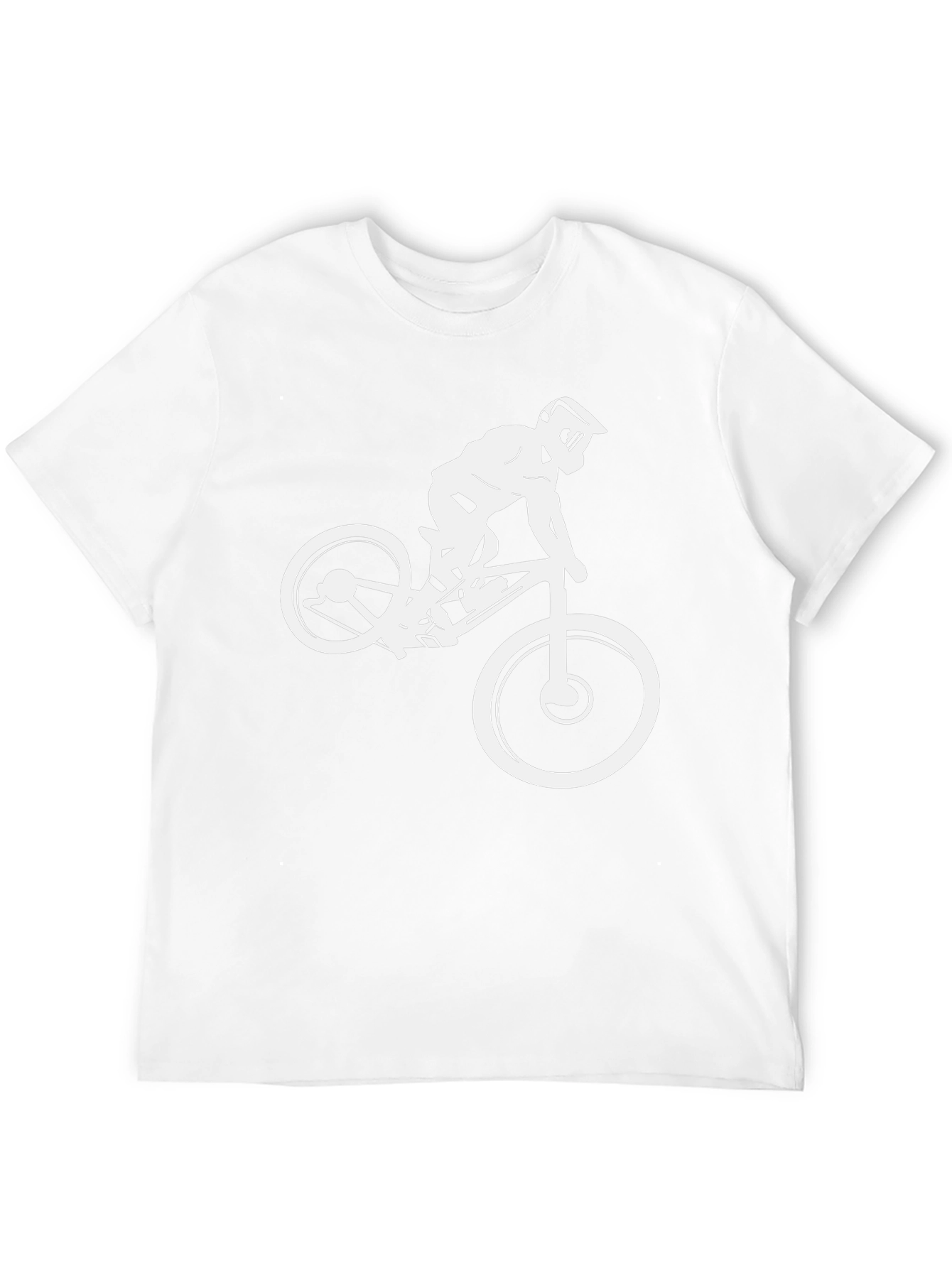 Mountain Biker Graphic Tee - Black