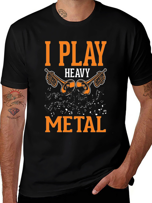I Play Heavy Metal Graphic Tee