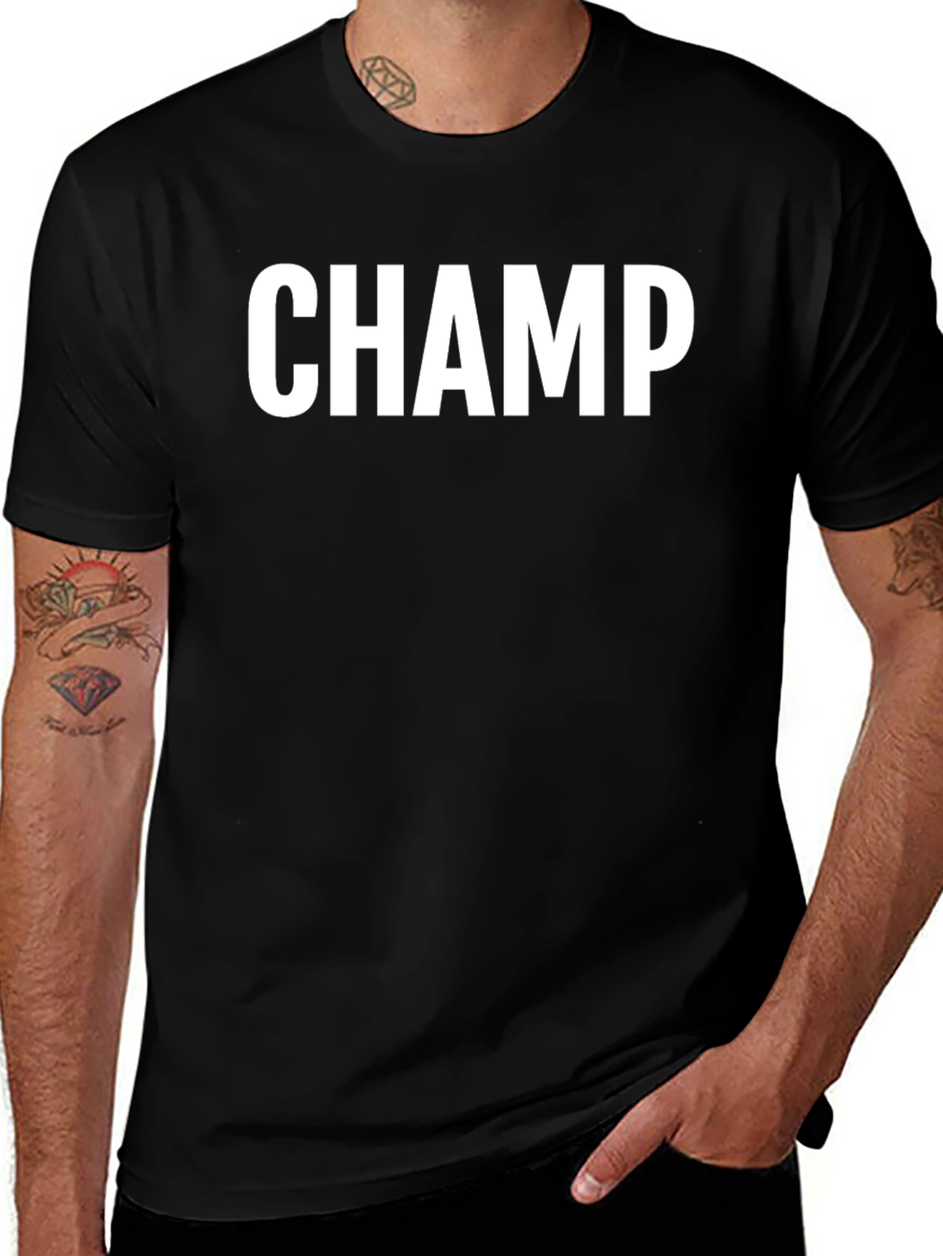 Champ Graphic Tee - Bold Statement T-Shirt