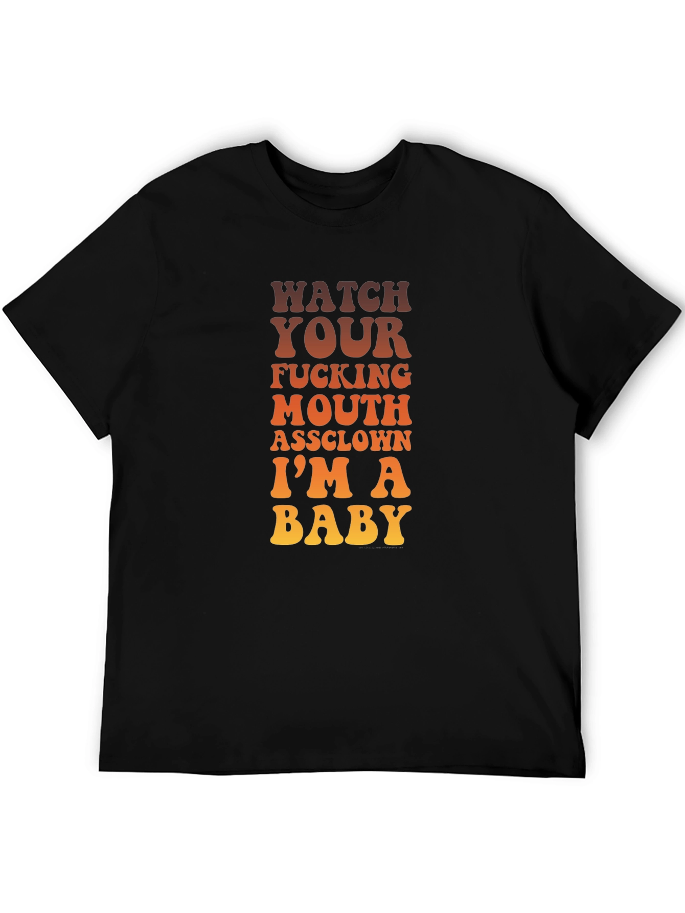 Funny Sarcastic Graphic T-Shirt - Watch Your Mouth