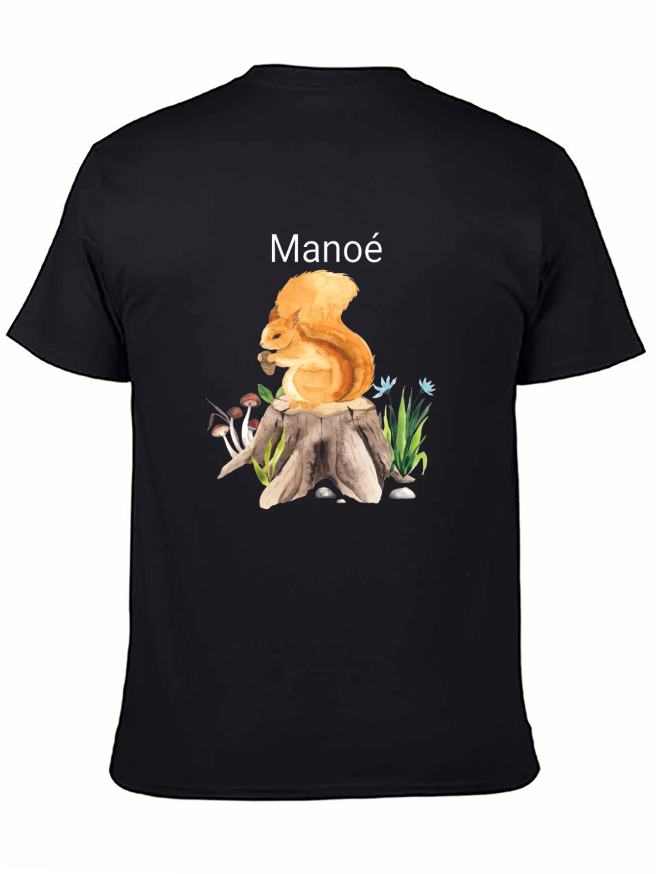 Manoe Squirrel Graphic Tee