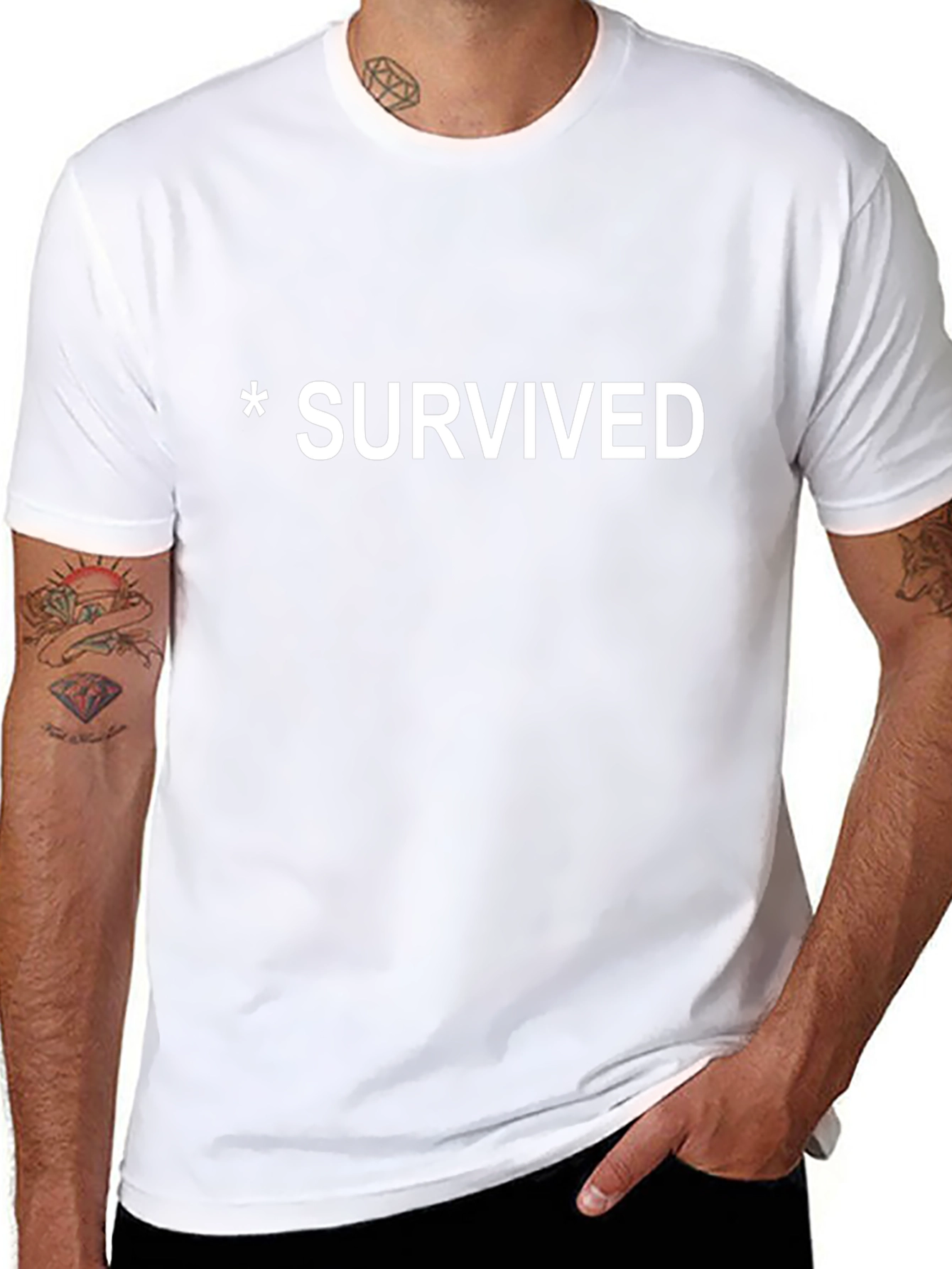 * Survived T-Shirt - Bold Statement Tee