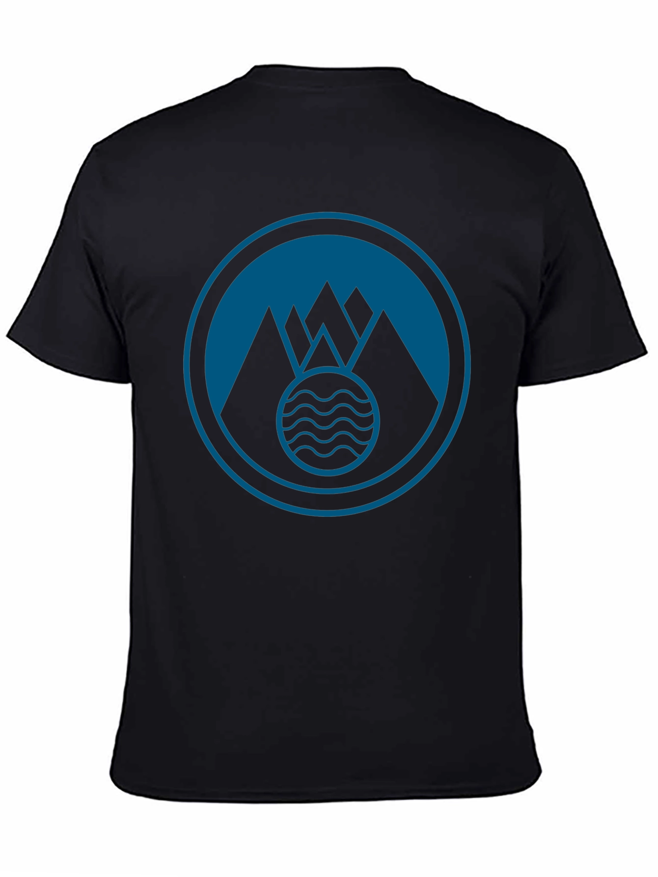 Mountains & Water Graphic T-Shirt