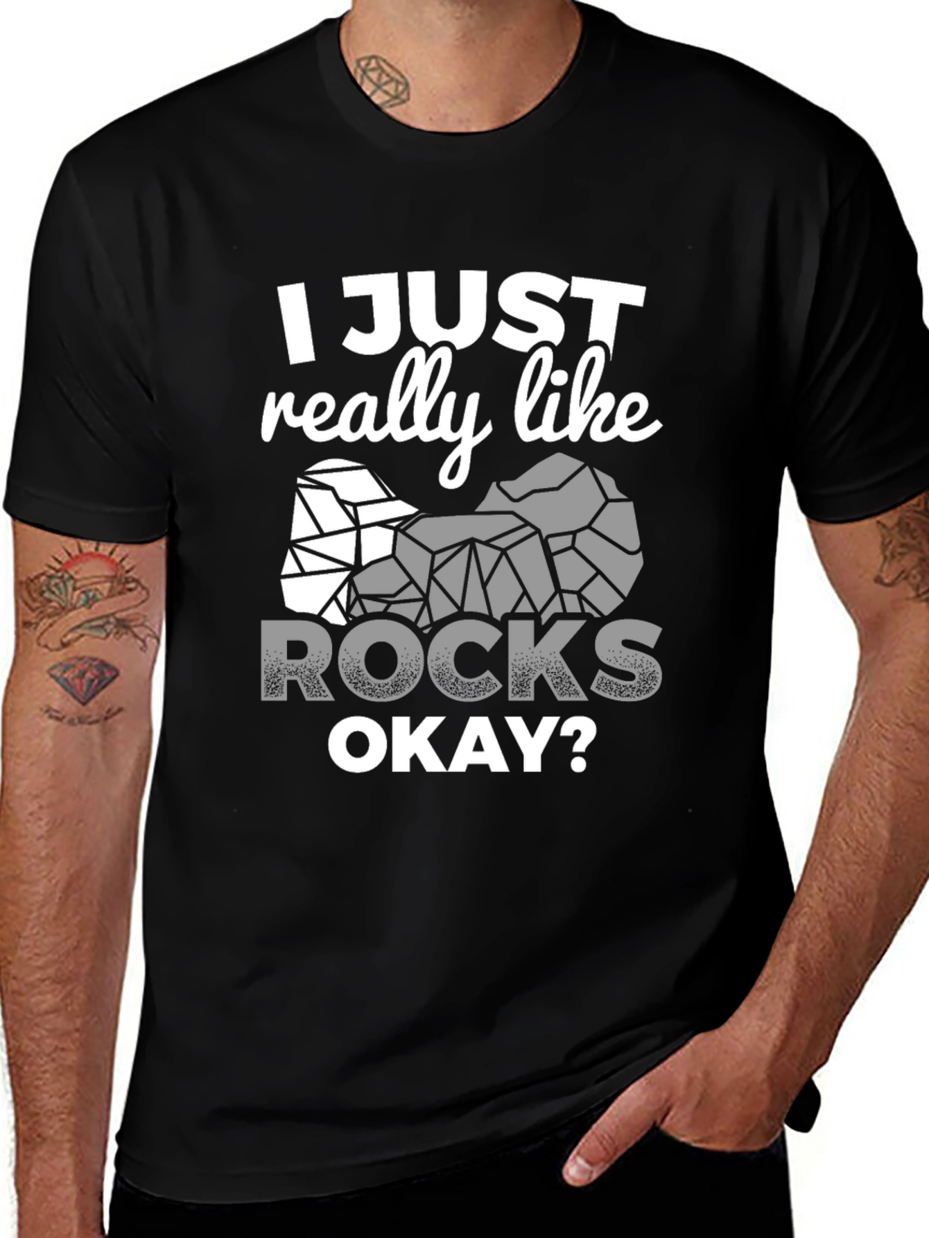 I Just Really Like Rocks T-Shirt