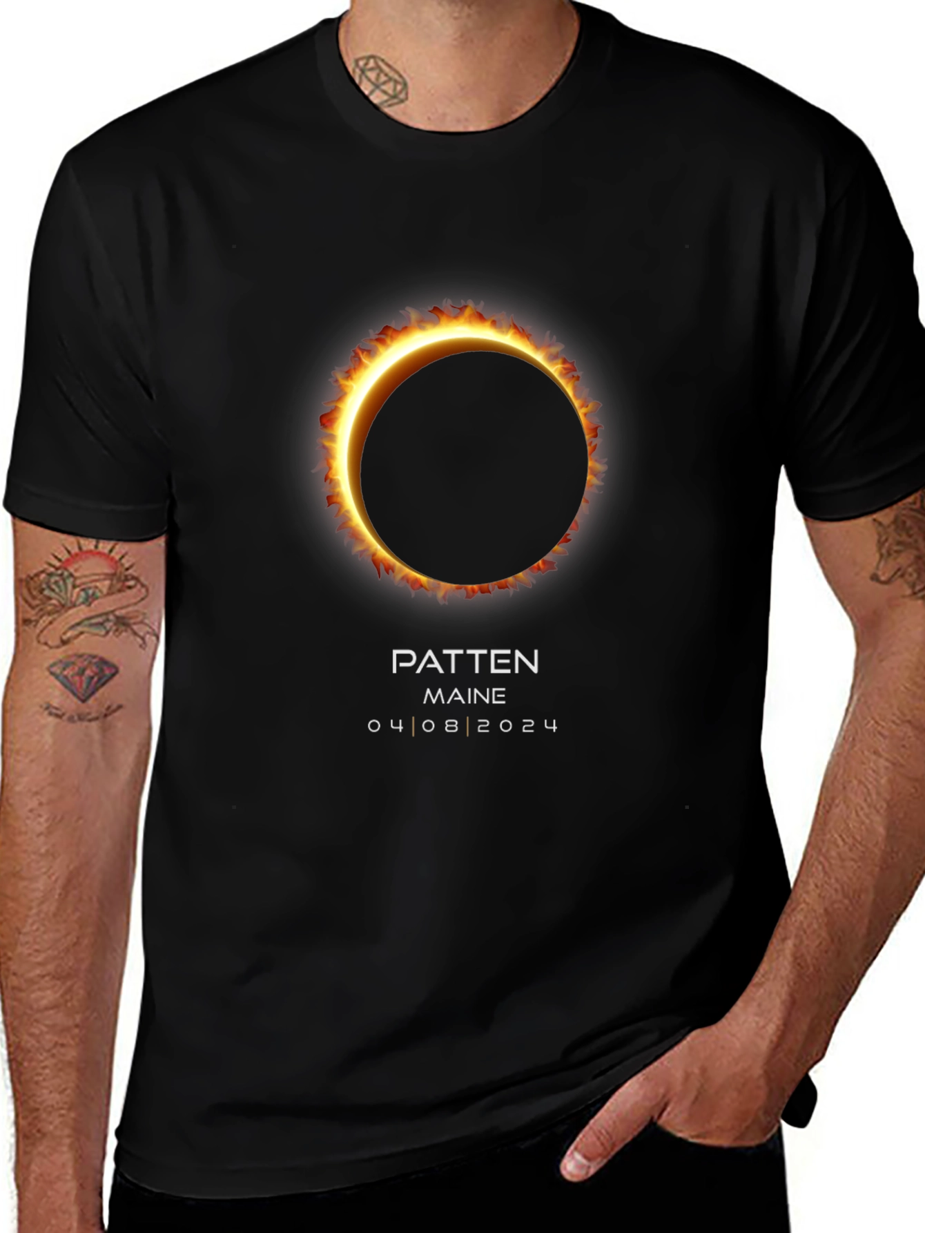 Patten Maine Eclipse 04/08/2024 T-Shirt