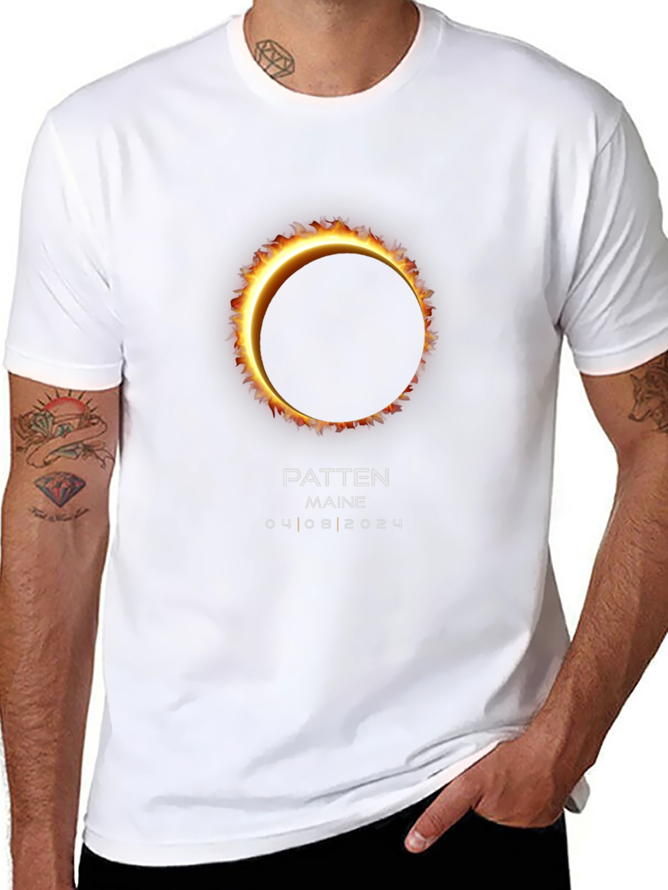 Patten Maine Eclipse 04/08/2024 T-Shirt