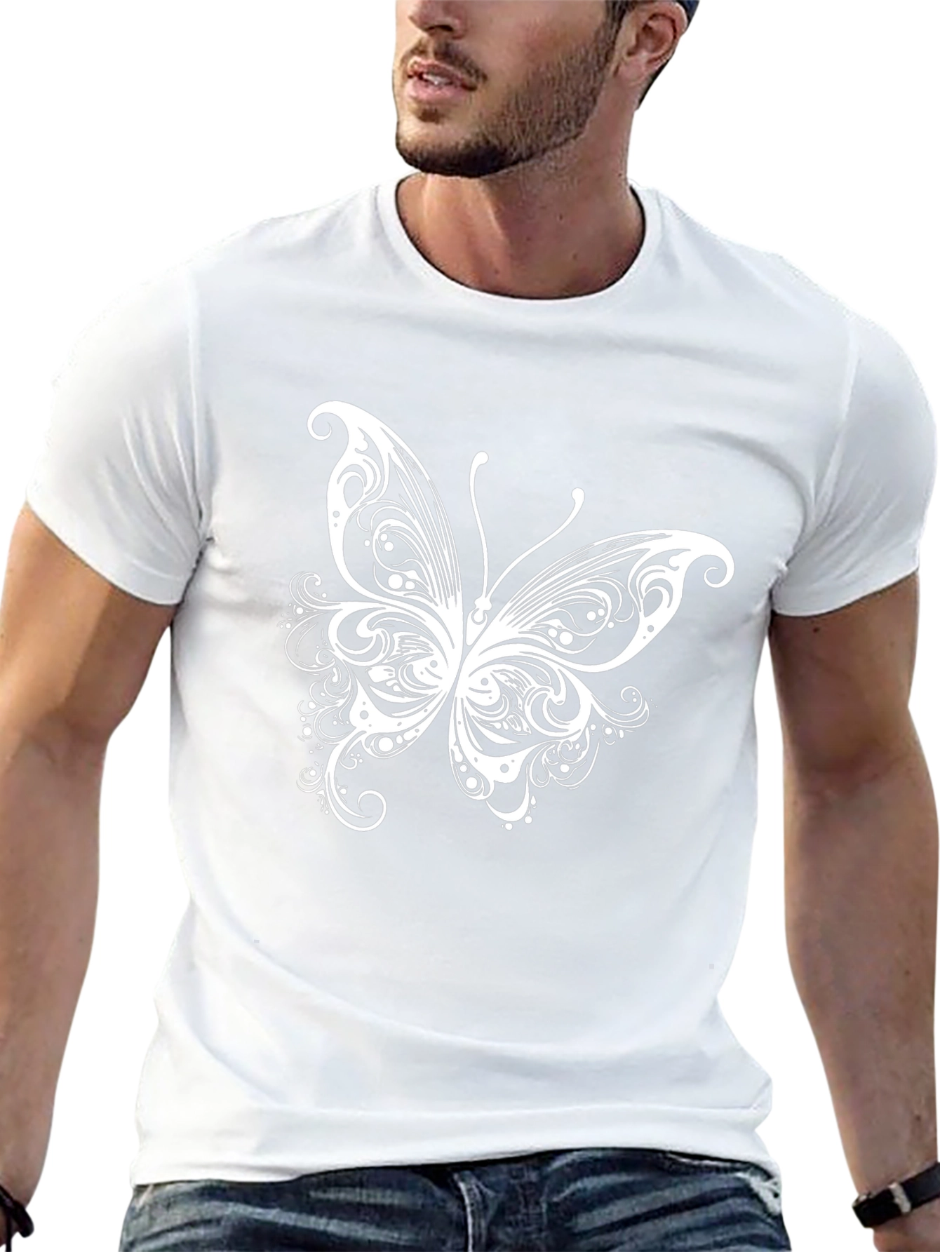 Butterfly Graphic T-Shirt