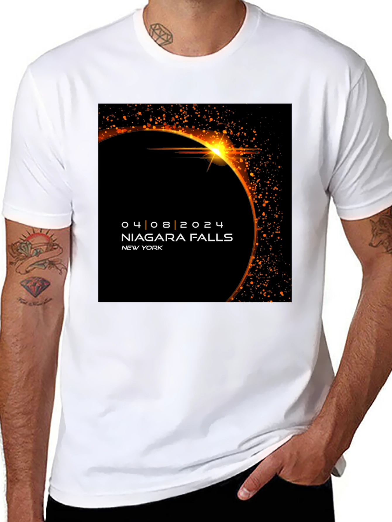 Niagara Falls Eclipse 2024 T-Shirt