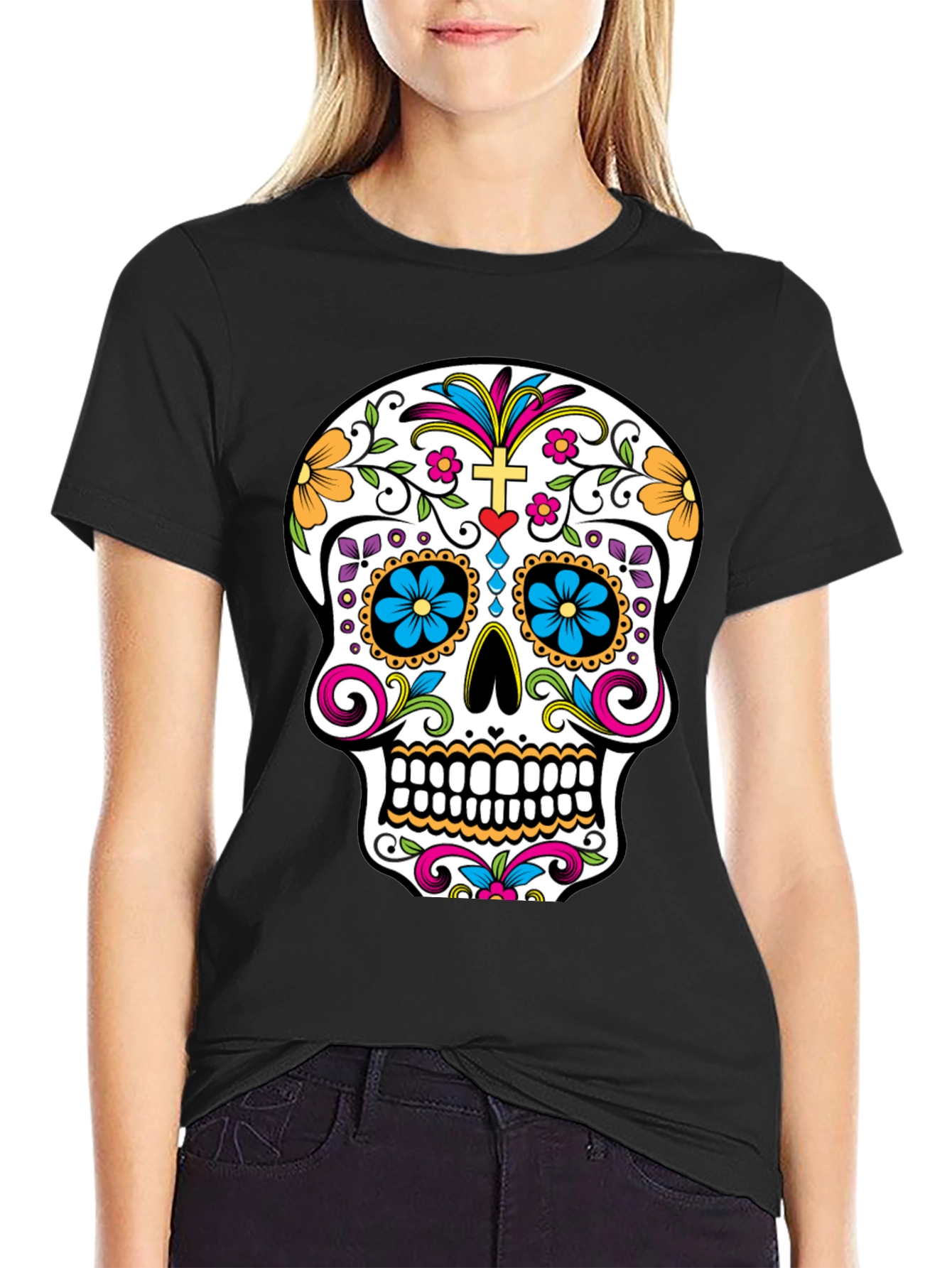 Sugar Skull T-Shirt - Day of the Dead