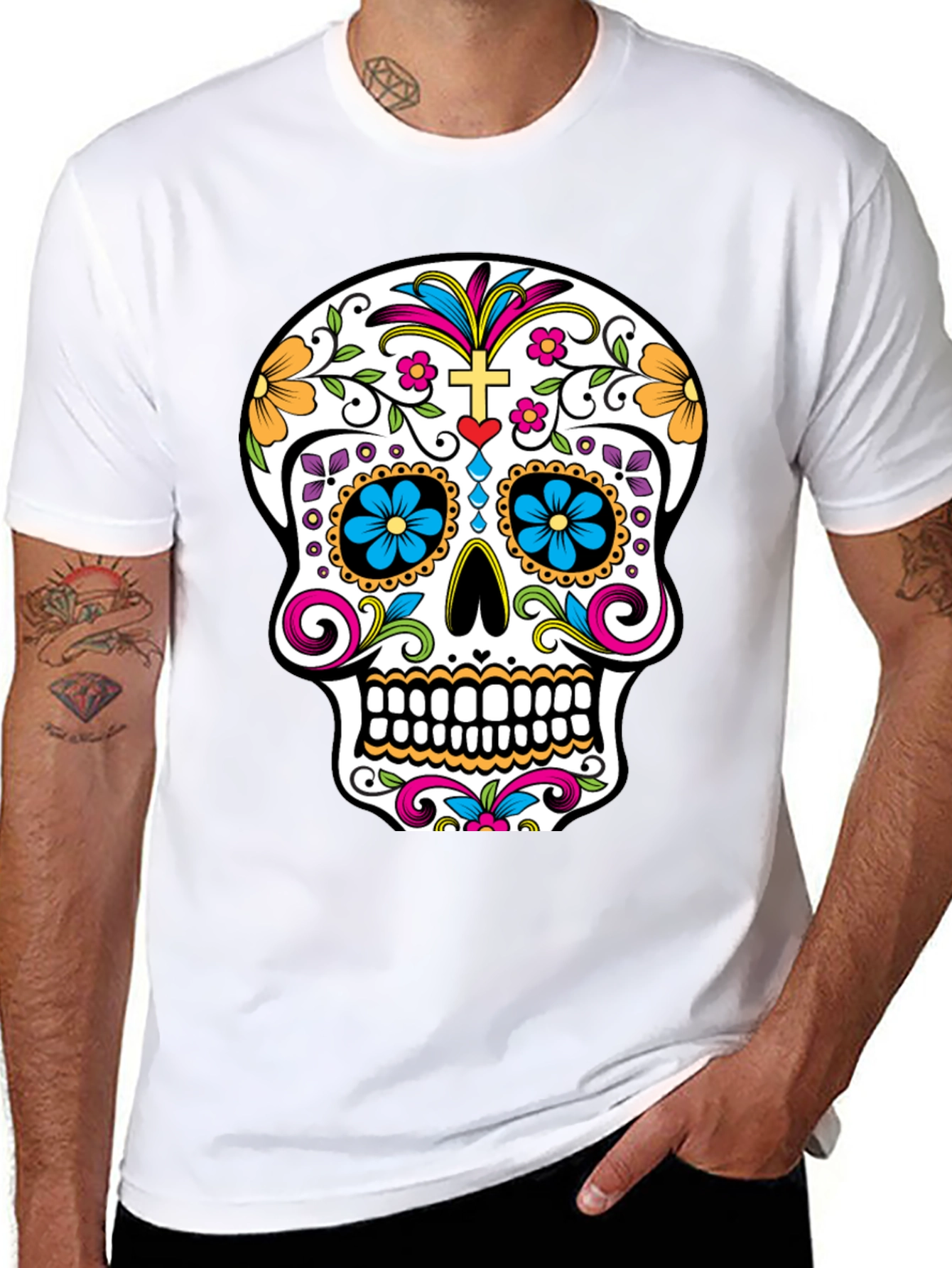 Sugar Skull T-Shirt - Day of the Dead
