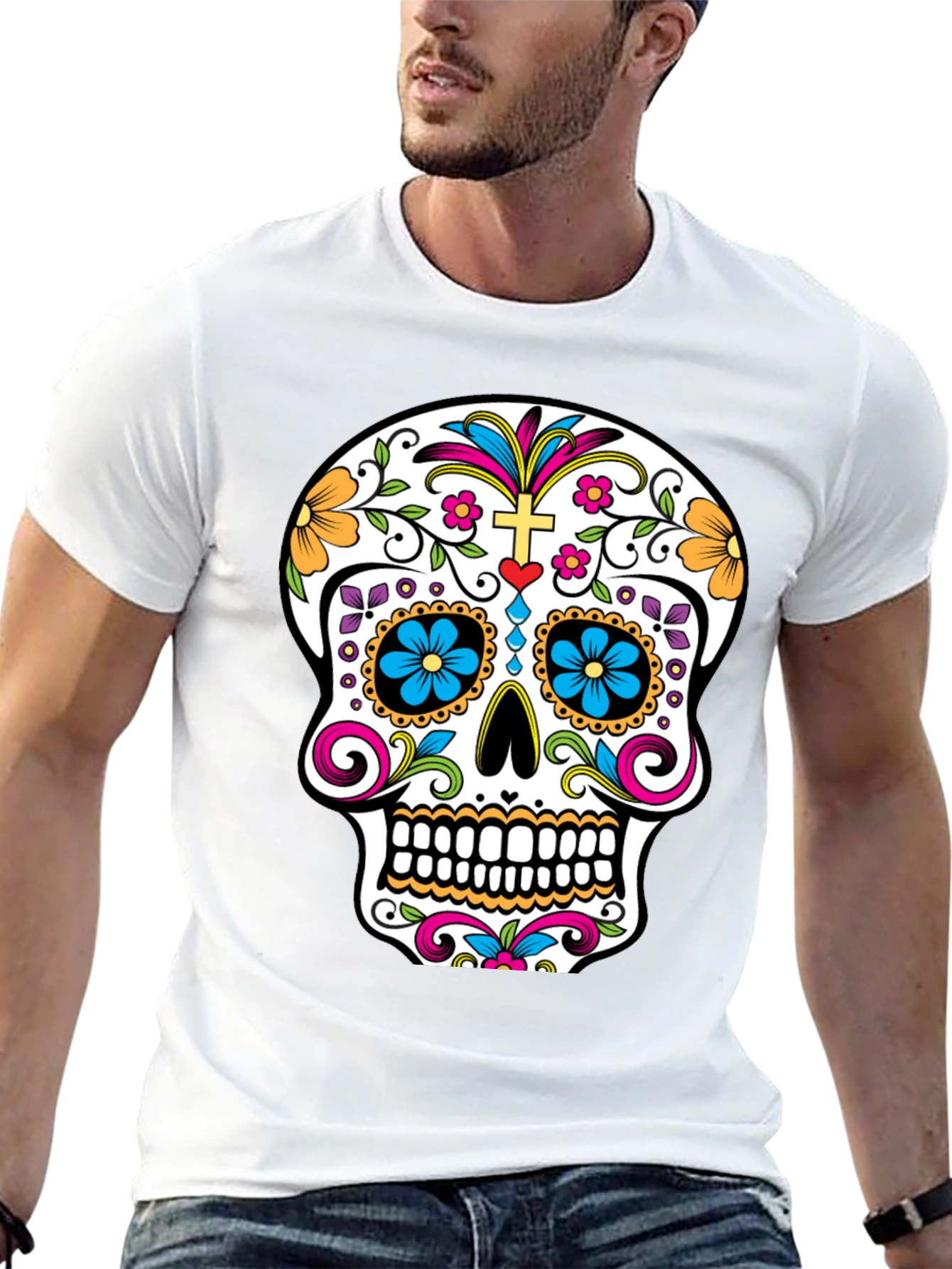 Sugar Skull T-Shirt - Day of the Dead
