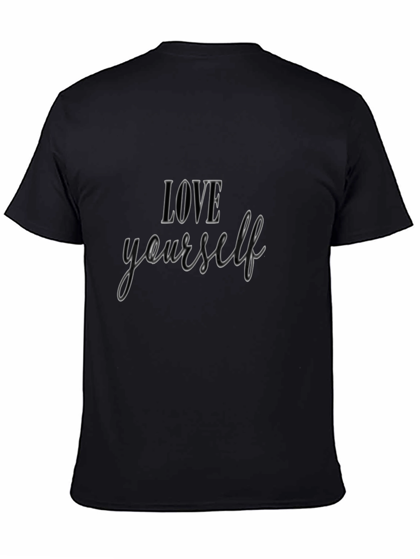 Love Yourself Graphic Tee - Black