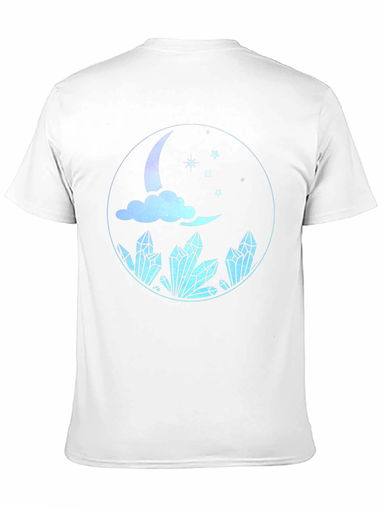 Crystals Moon Stars Graphic Tee