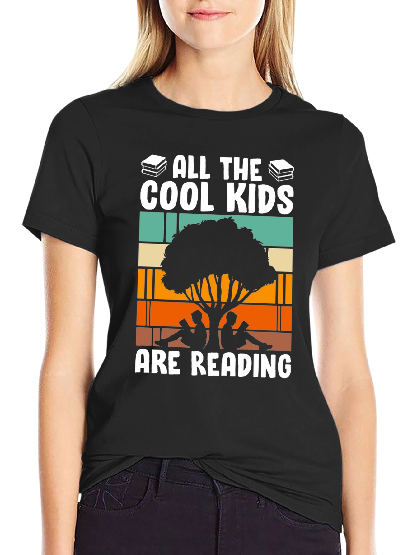 Cool Kids Reading Graphic Tee