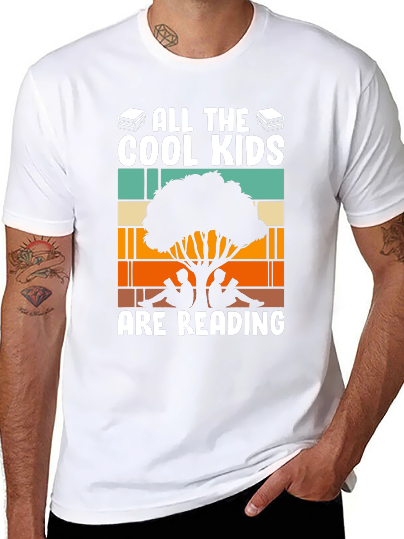 Cool Kids Reading Graphic Tee