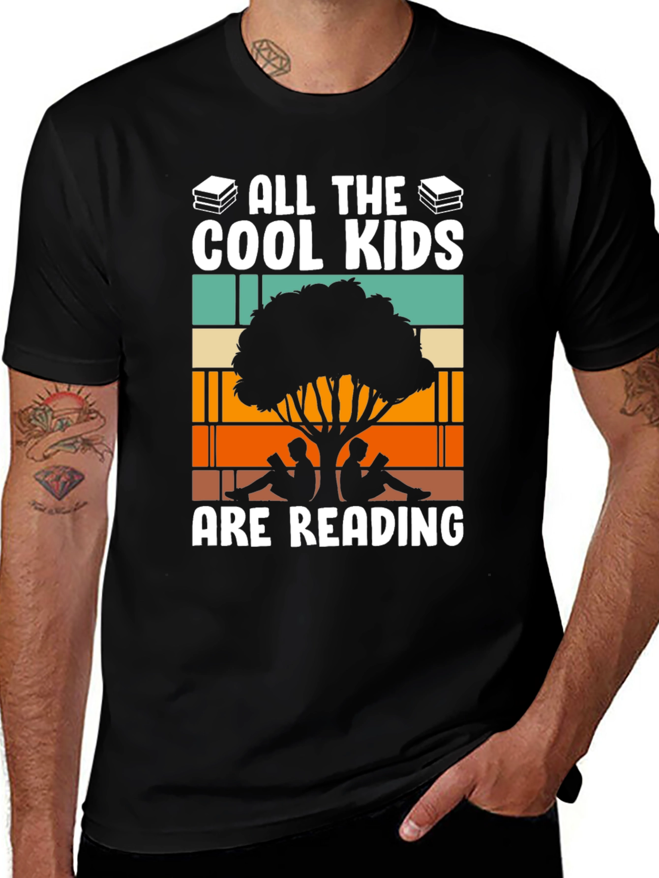 Cool Kids Reading Graphic Tee