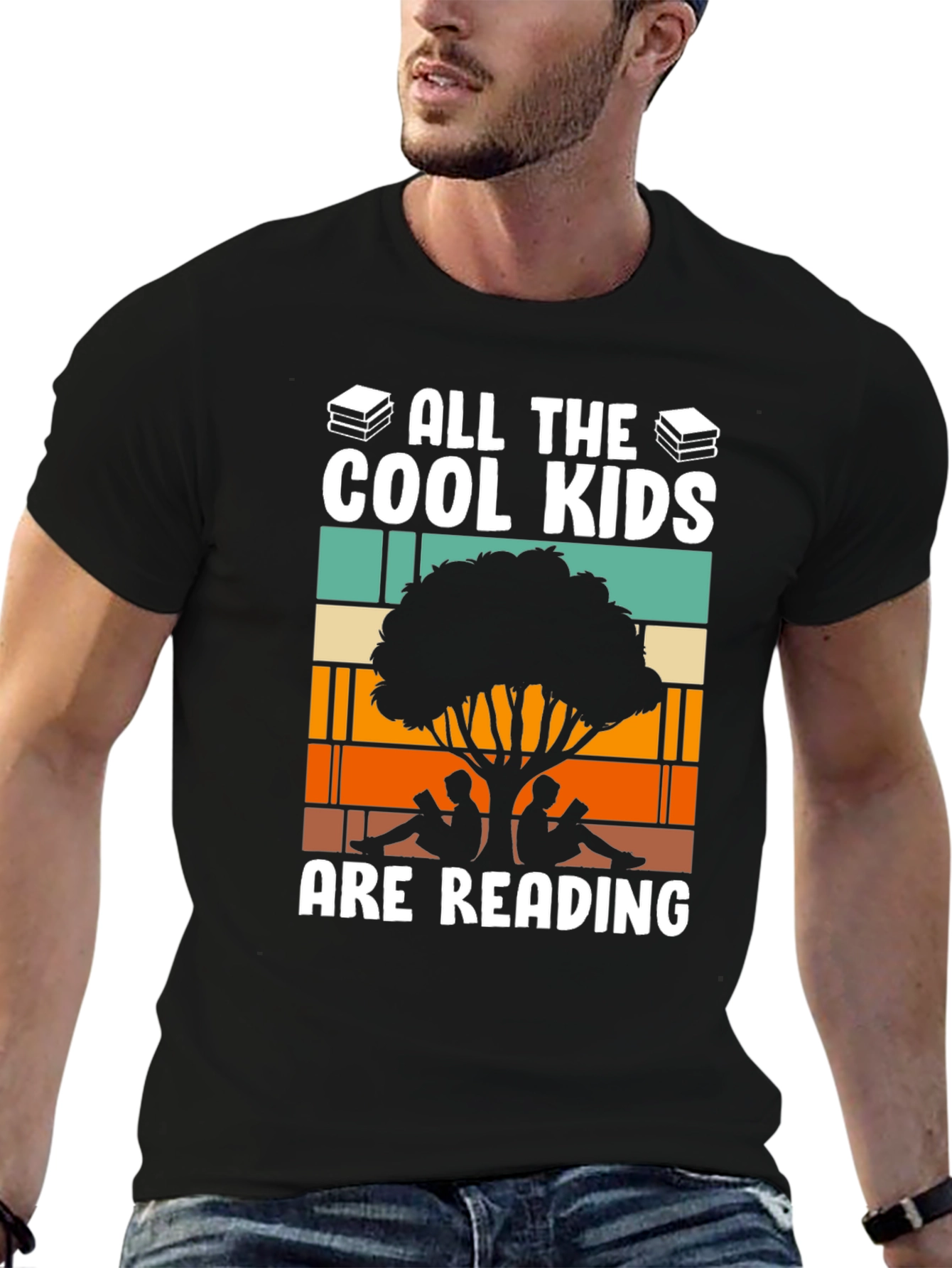 Cool Kids Reading Graphic Tee