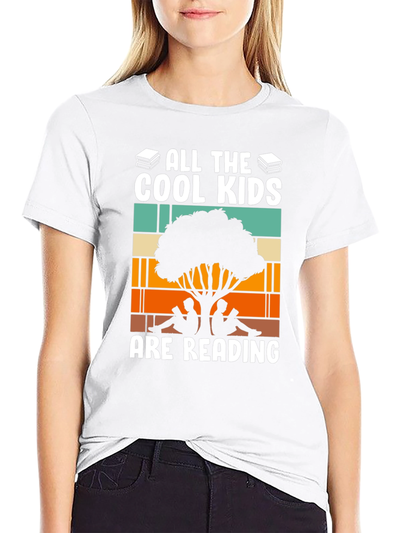 Cool Kids Reading Graphic Tee