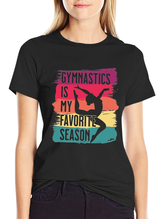 Gymnastics Favorite Season Graphic Tee