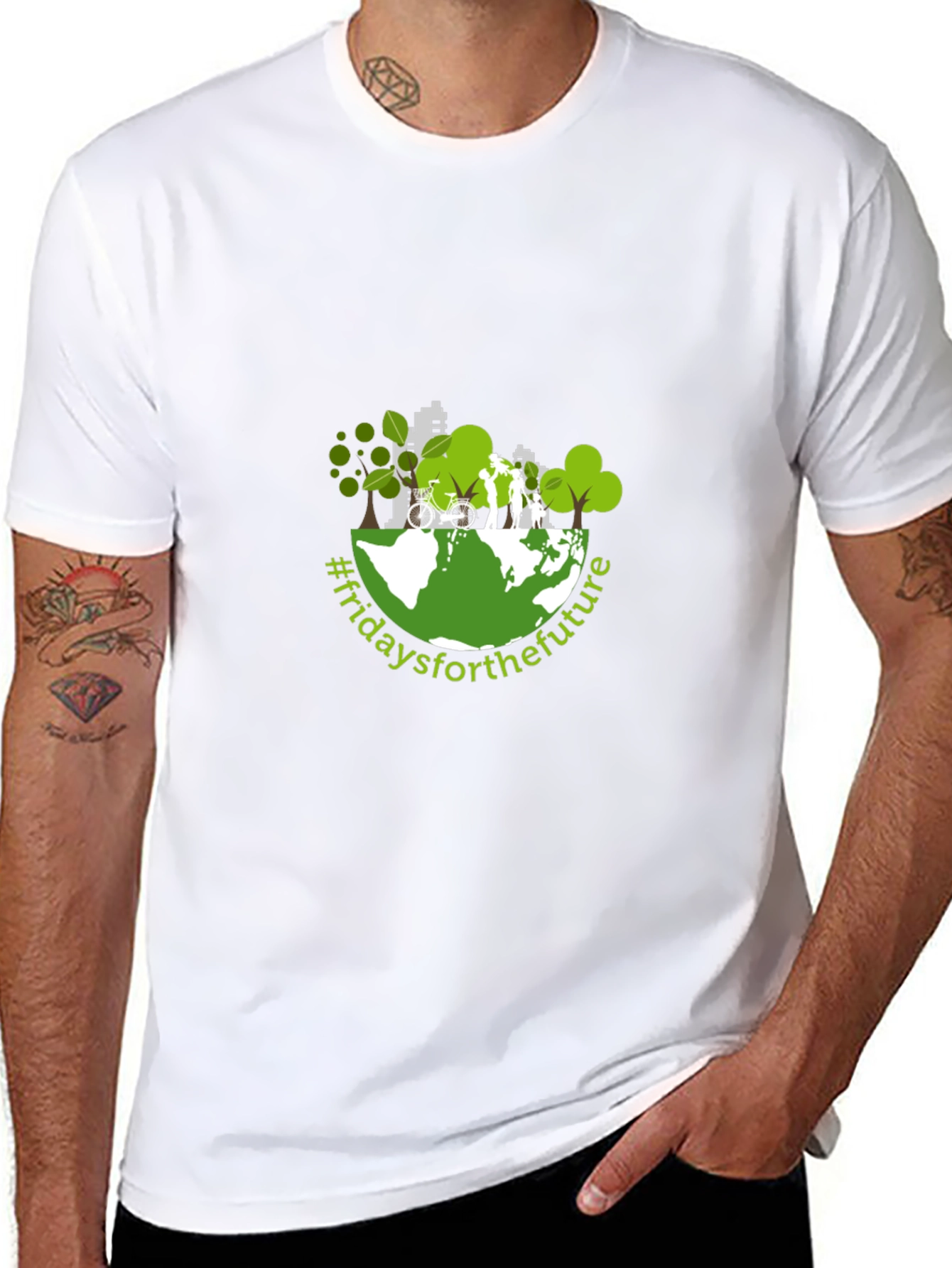 Fridays for Future Graphic T-Shirt - Eco-Friendly Design