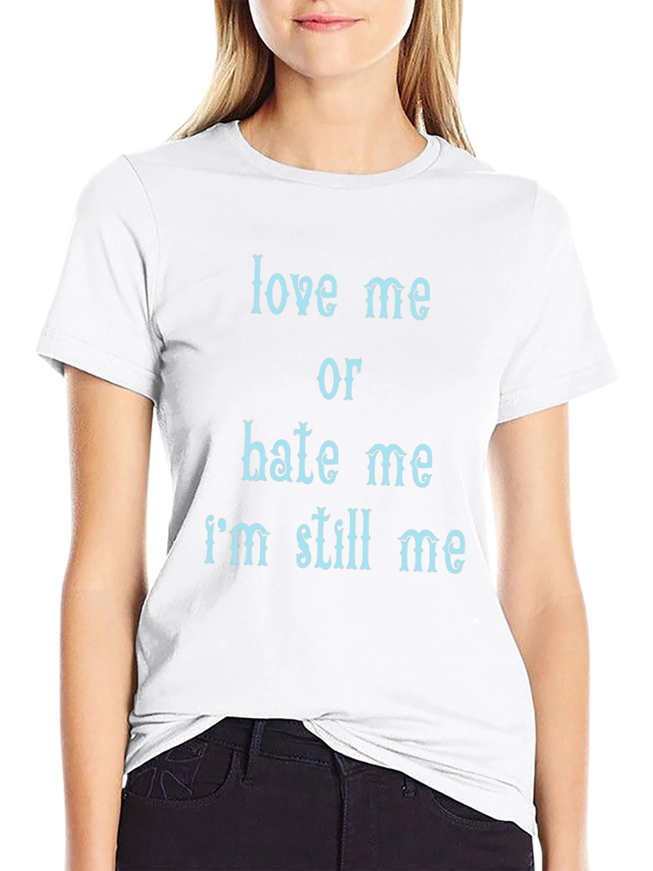 Love Me Or Hate Me Mens Graphic Tee