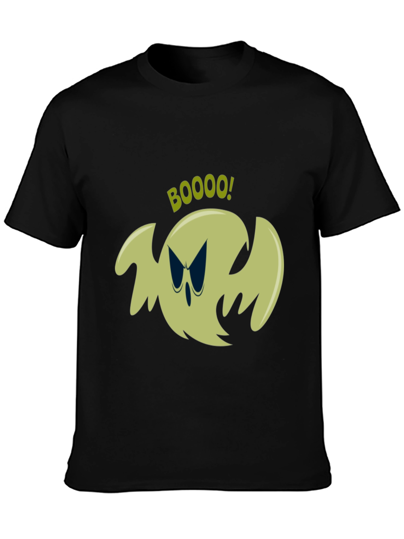 Spooky Ghost Graphic Tee - Halloween Shirt