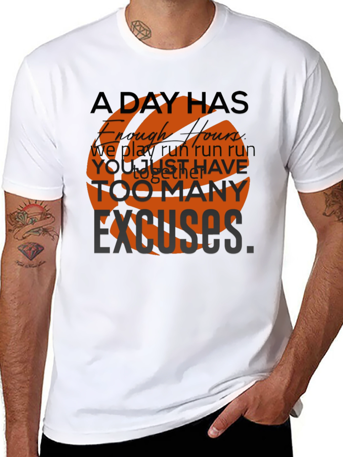 Basketball Graphic T-Shirt