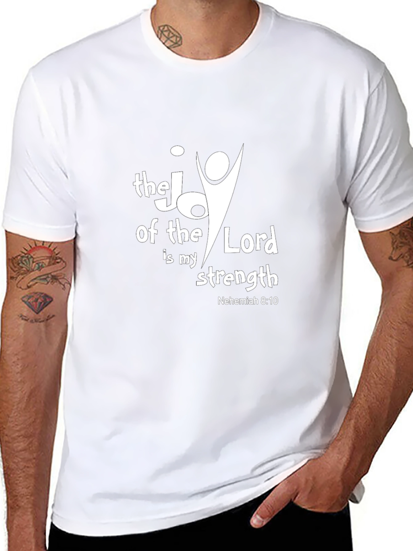 Faith Inspired Tee: Joy of the Lord T-Shirt