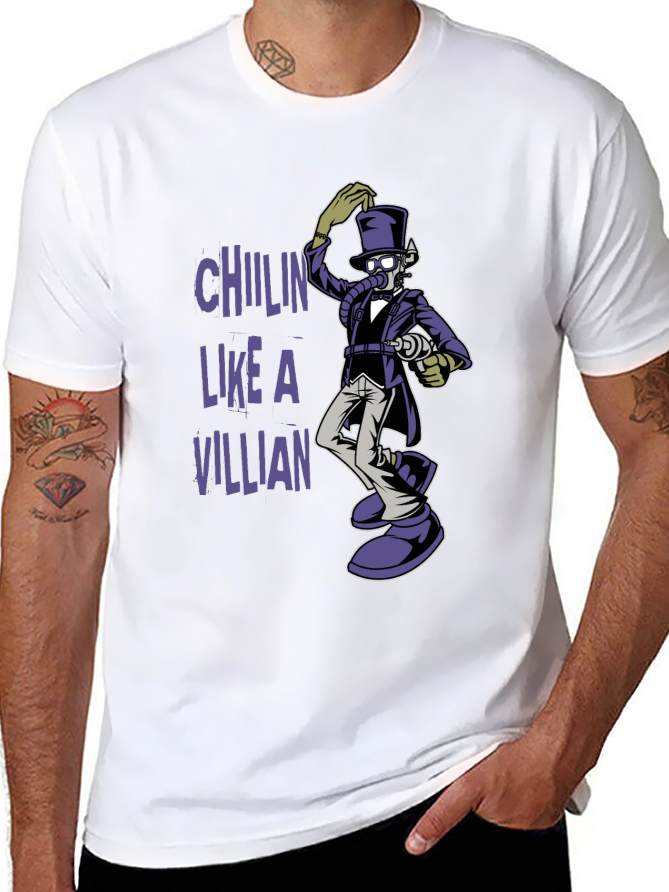 Chillin Like a Villain Graphic Tee