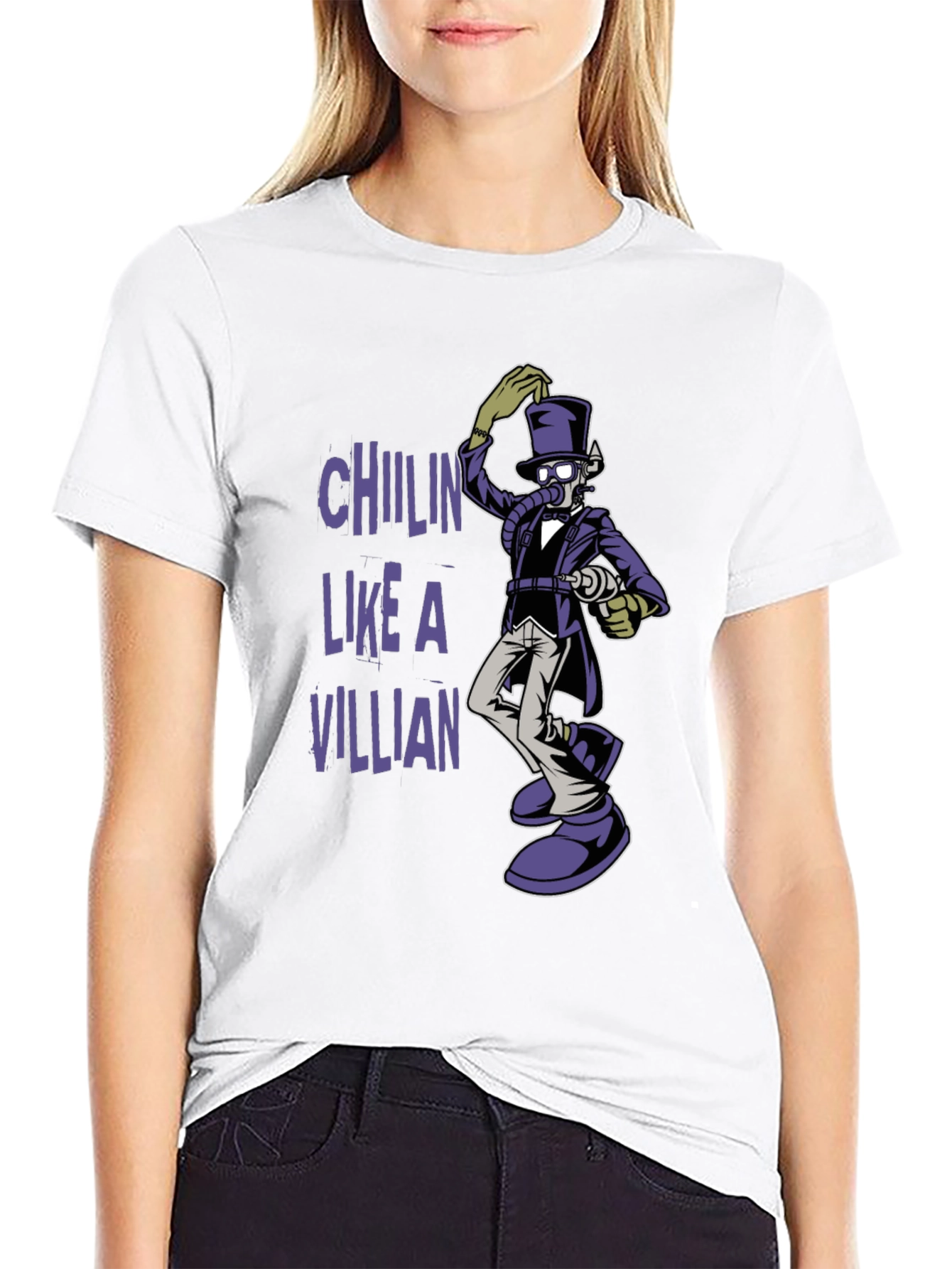 Chillin Like a Villain Graphic Tee