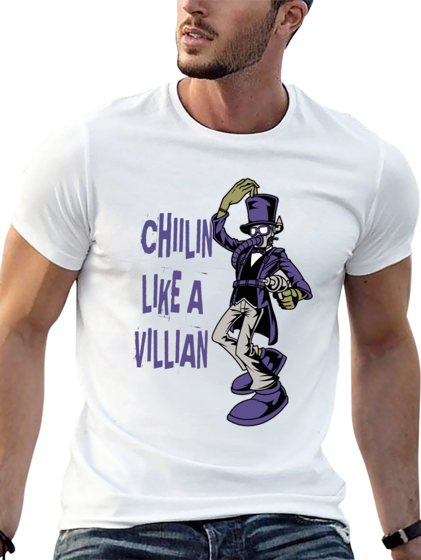 Chillin Like a Villain Graphic Tee