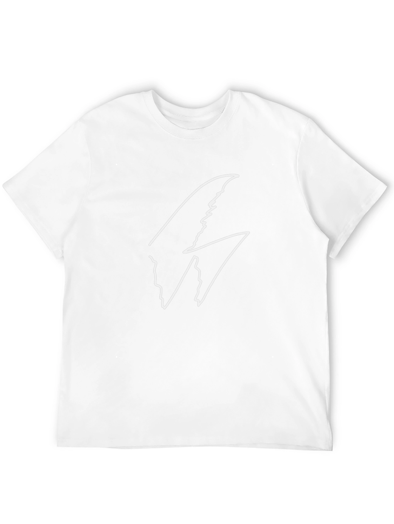 Modern Graphic Tee - Black