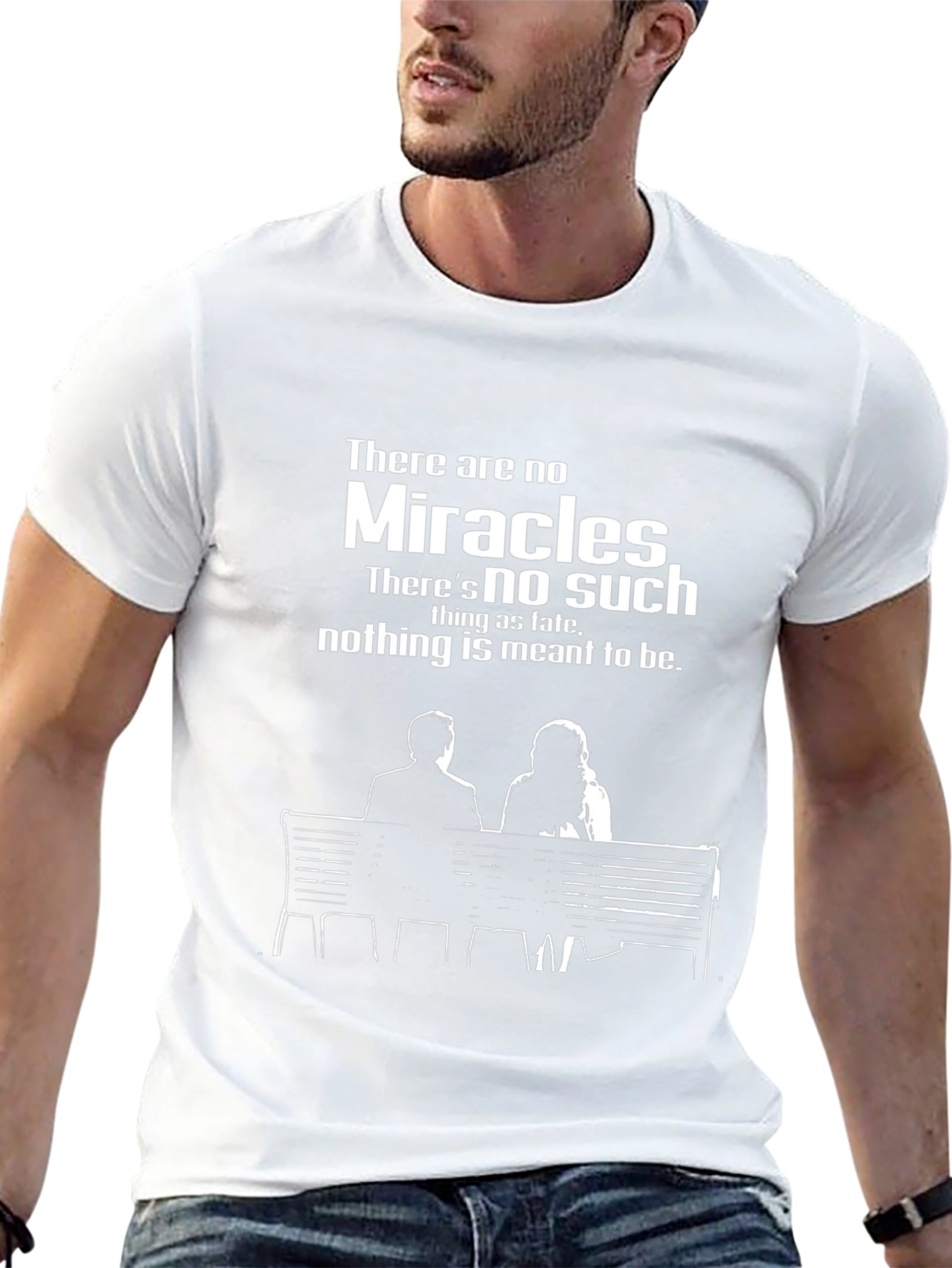 Miracles Atheist T-Shirt: No Fate Just Life