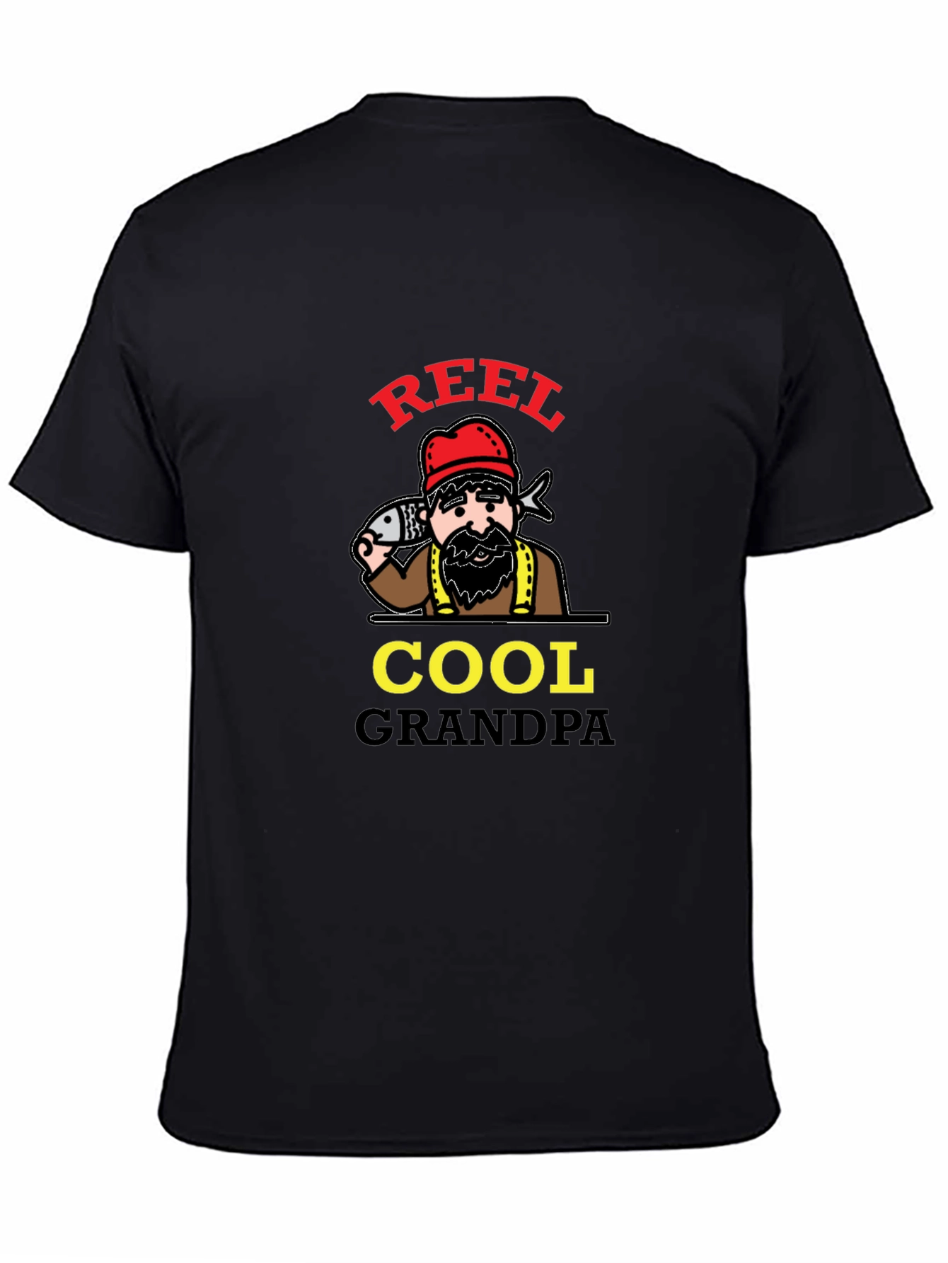 Reel Cool Grandpa T-Shirt - Fishing Lover Tee