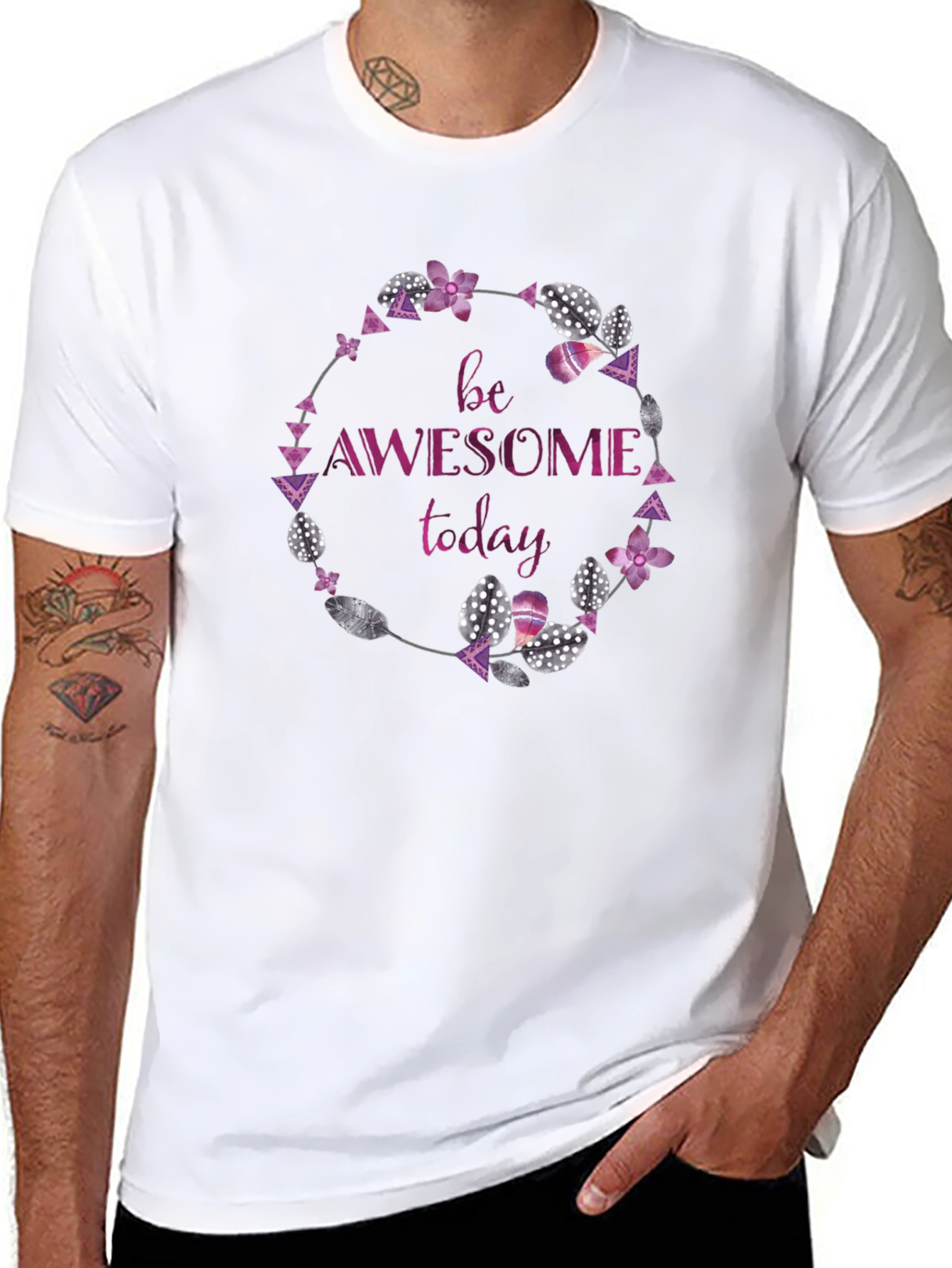 Be Awesome Today Graphic Tee