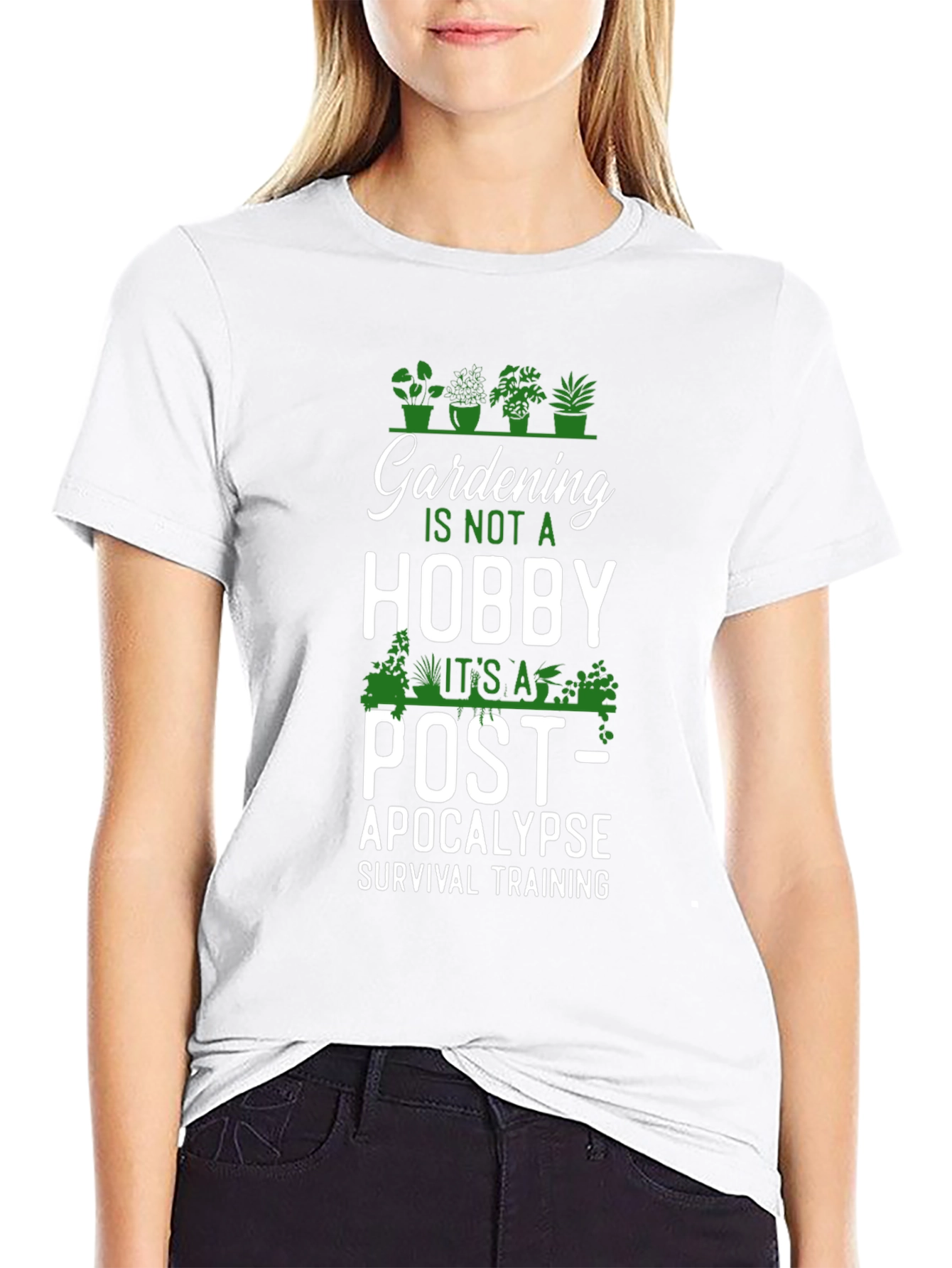 Gardening Post-Apocalypse Survival Training T-Shirt