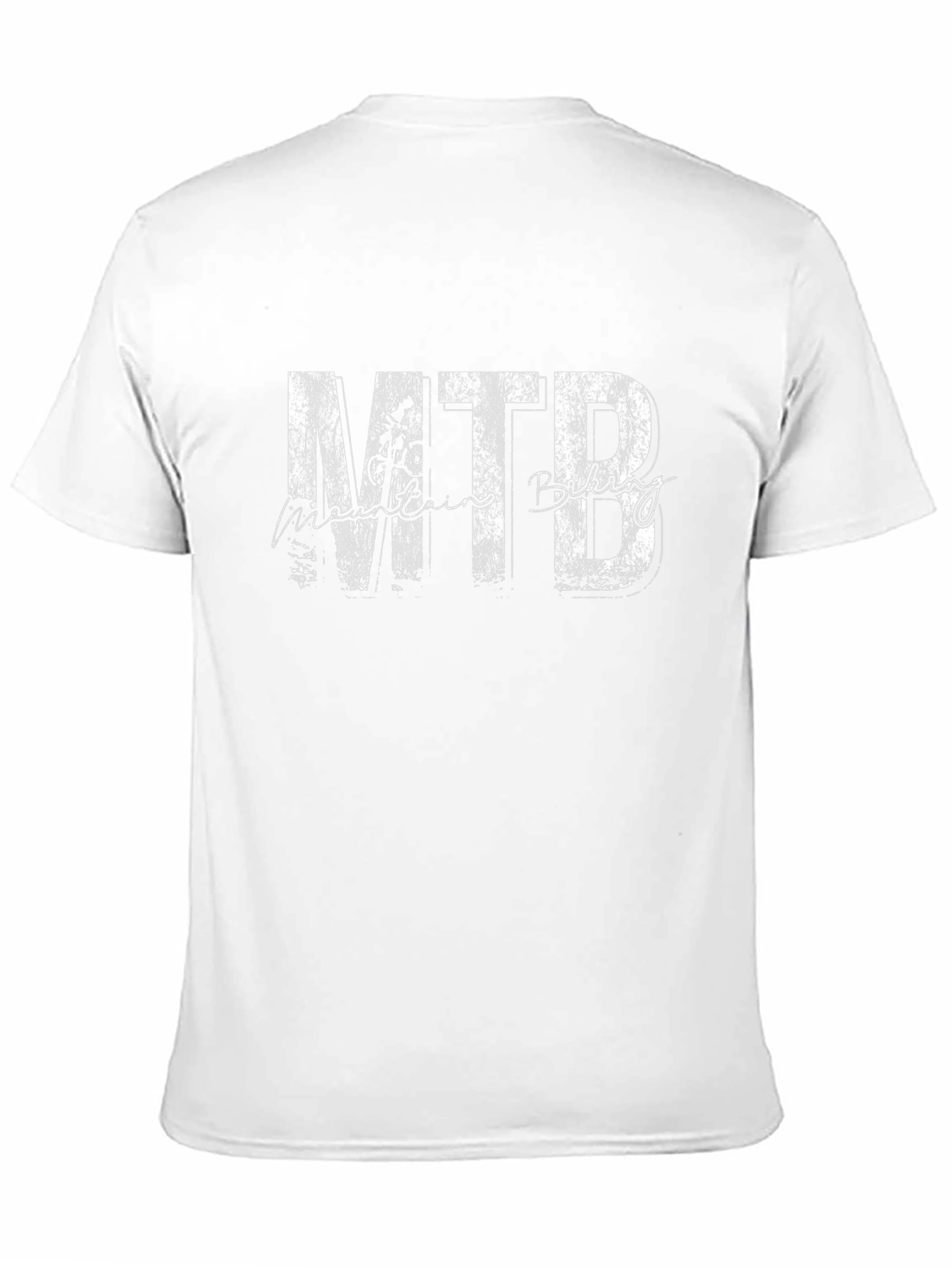 MTB Mountain Biking Graphic Tee - Black