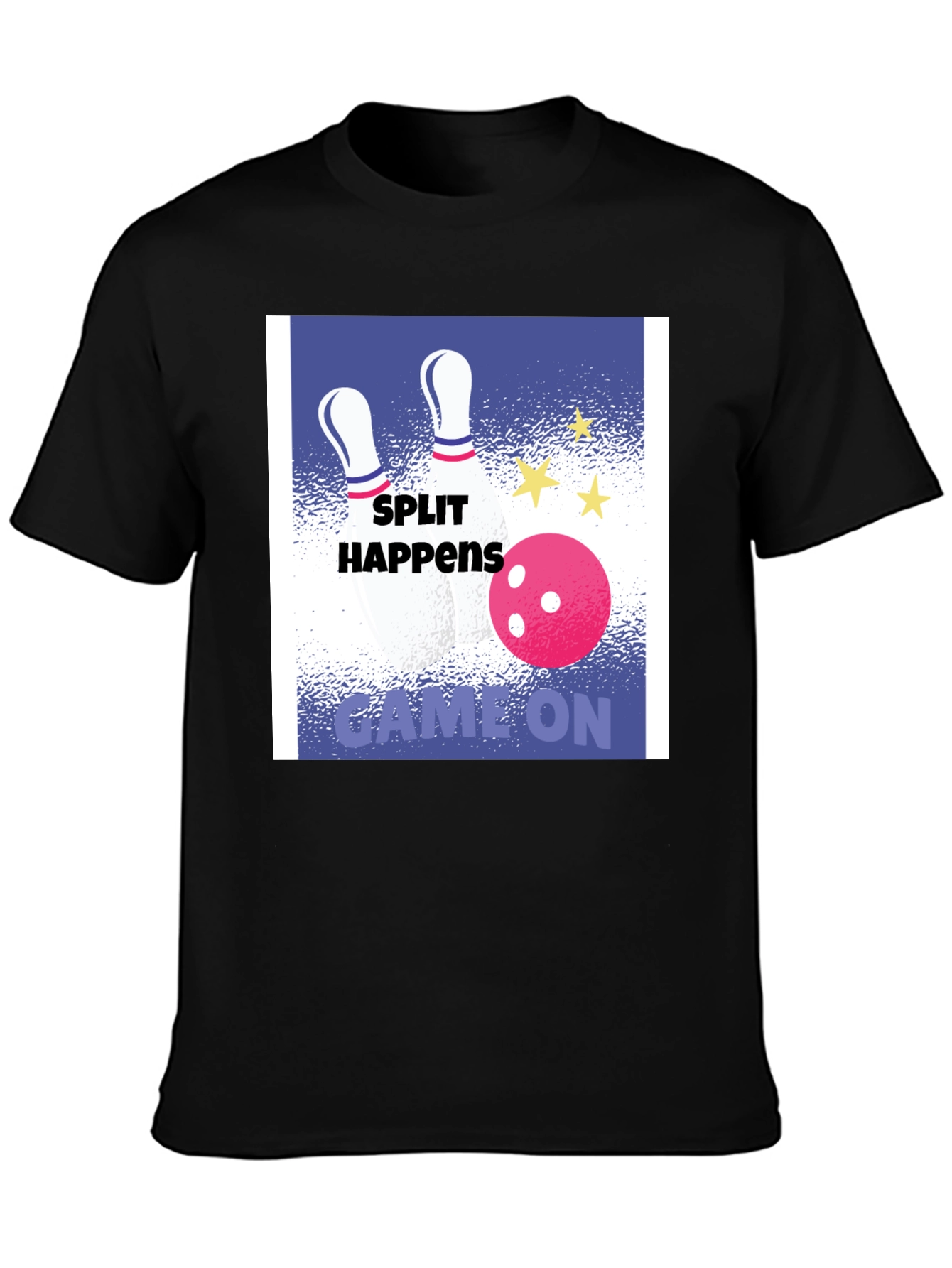 Split Happens Bowling Graphic Tee