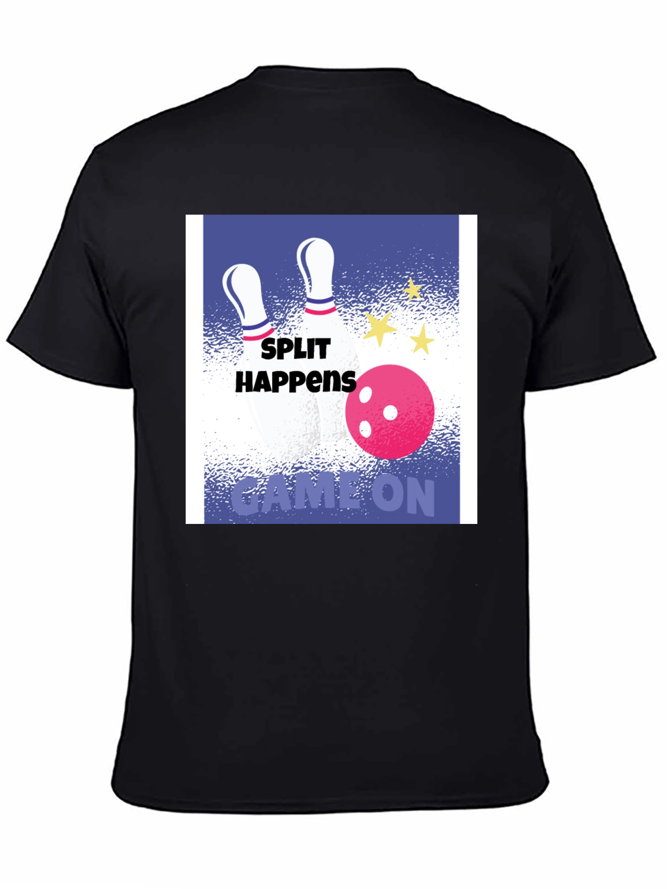 Split Happens Bowling Graphic Tee