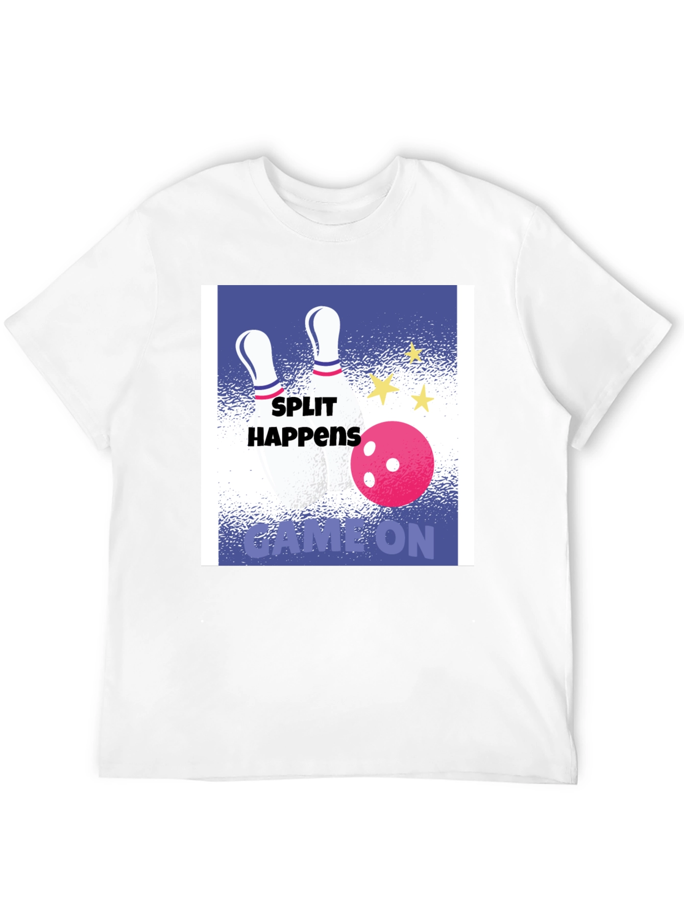 Split Happens Bowling Graphic Tee