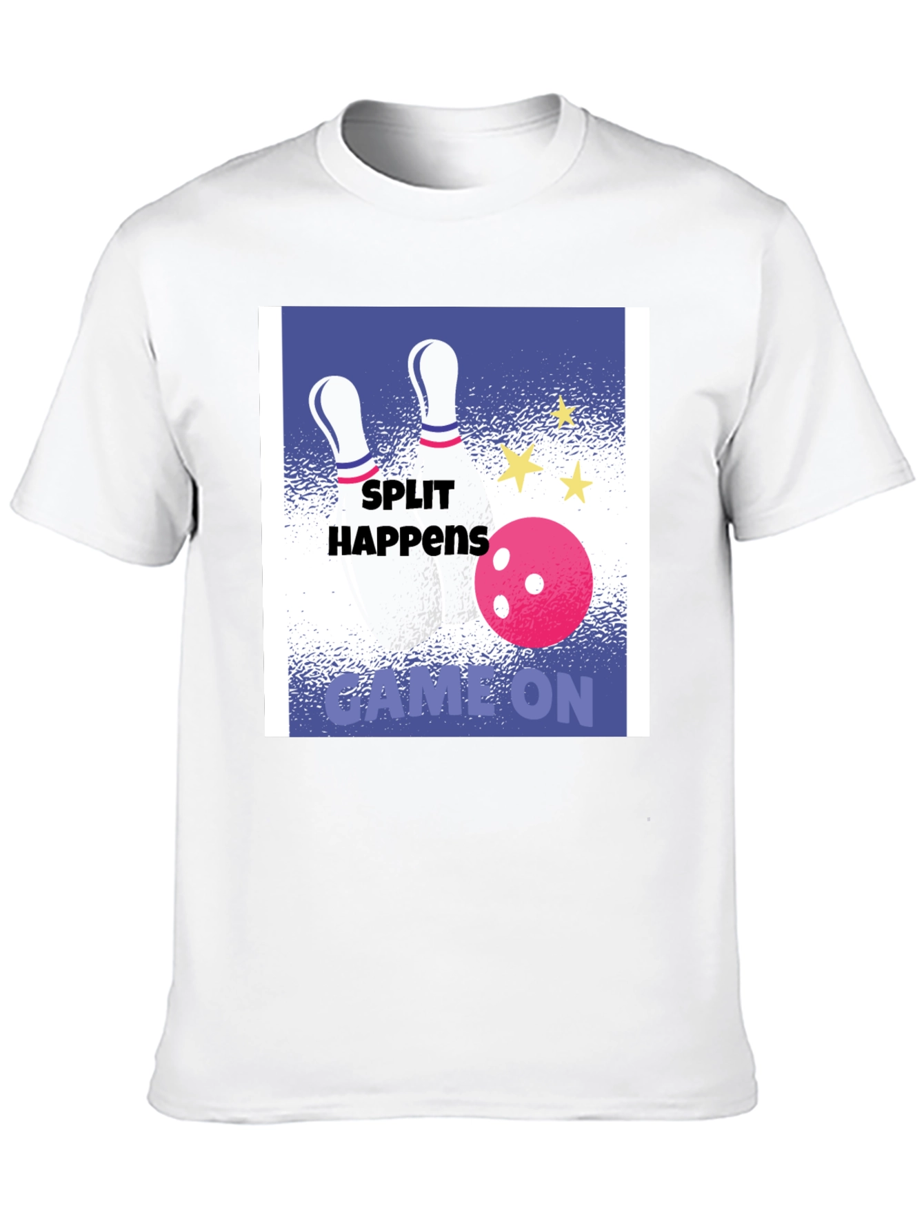 Split Happens Bowling Graphic Tee