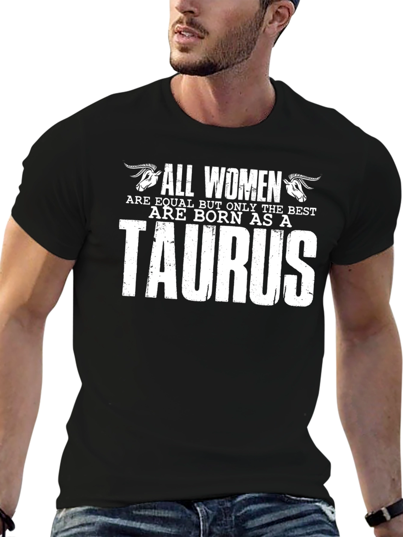 Taurus Zodiac Womens Graphic T-Shirt