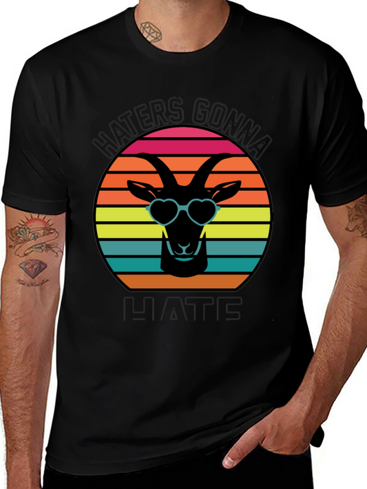 Haters Gonna Hate Goat T-Shirt