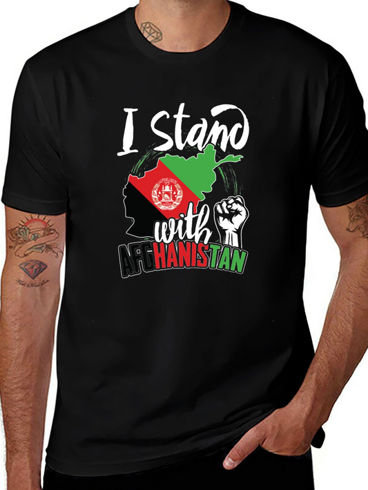 I Stand With Afghanistan Graphic Tee